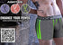 Men’s AQ4788 Hybrid Boxer Briefs – 3-Pack | Ultra-Soft Stretch Microfiber with Front Pouch Support / Boxers Tipo Briefs para Hombre – Pack de 3 | Microfibra Suave con Pouch Frontal de Soporte